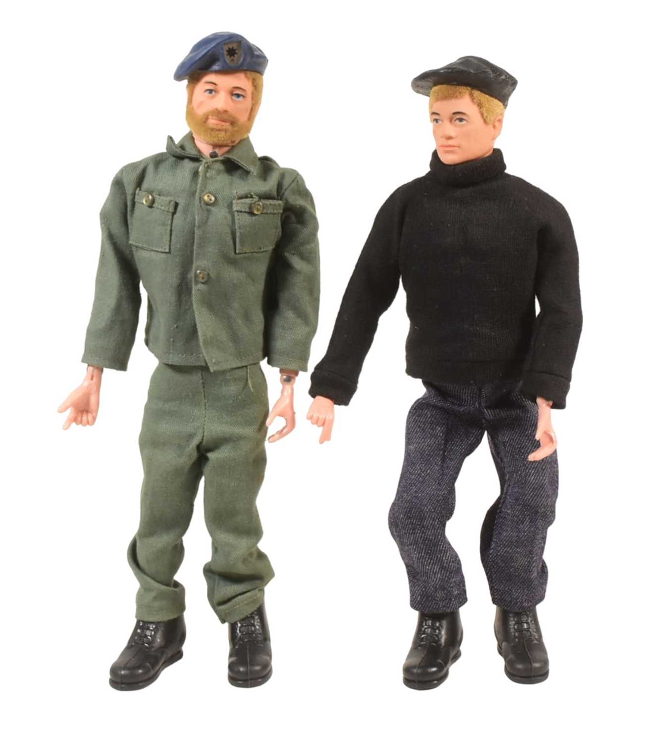 Lot 447 - ACTION MAN - X2 VINTAGE PALITOY ACTION MAN FIGURES