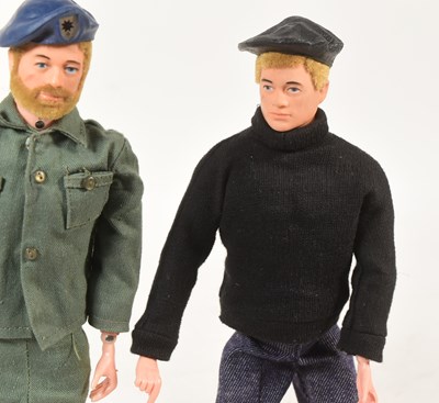 Lot 447 - ACTION MAN - X2 VINTAGE PALITOY ACTION MAN FIGURES