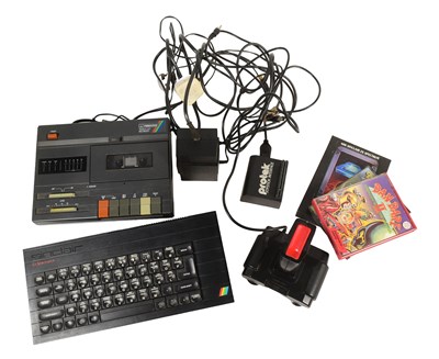 Lot 452 - RETRO GAMING - VINTAGE SINCLAIR SPECTRUM WITH ACCESSORIES