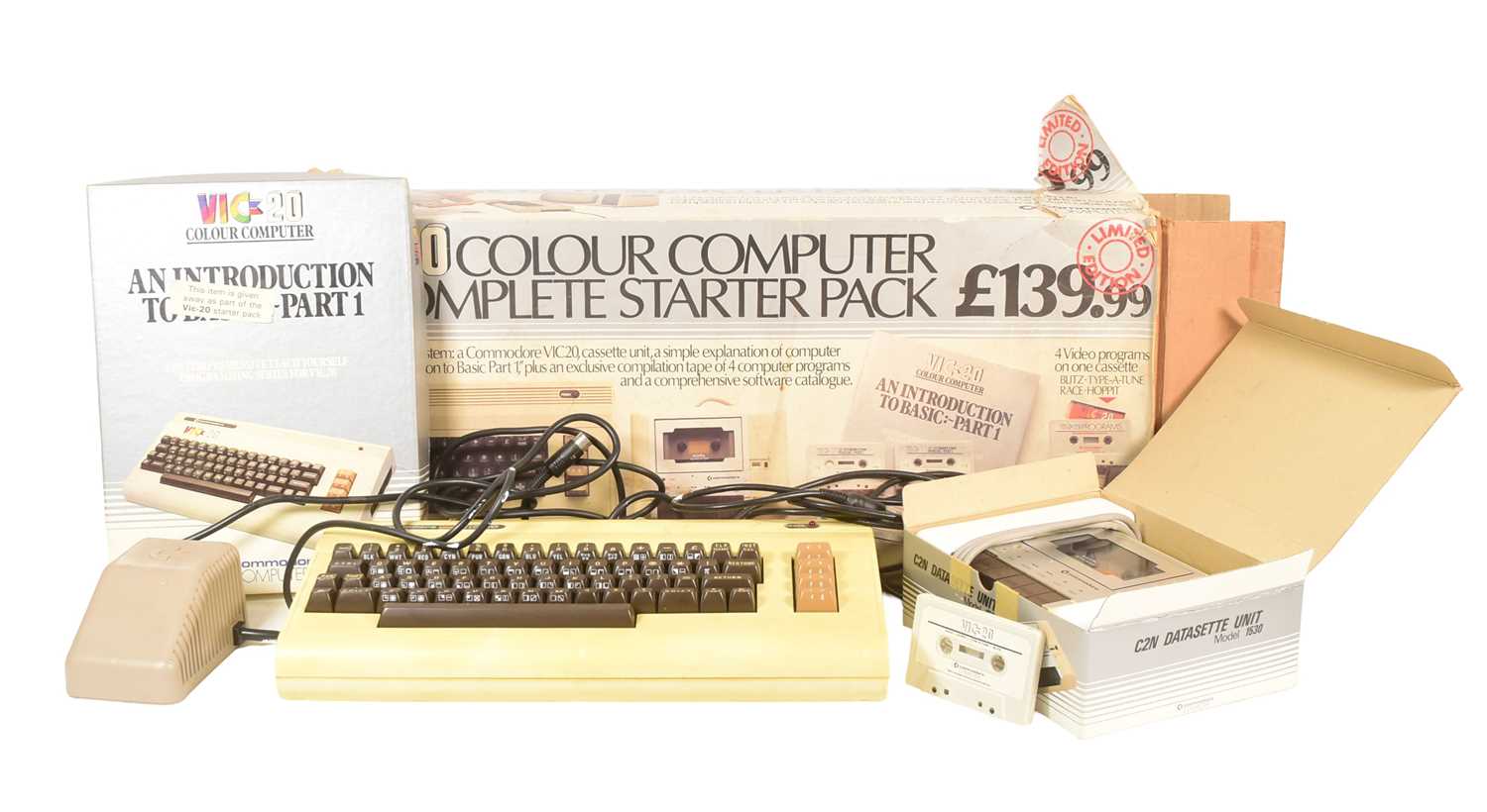 Lot 427 - RETRO GAMING - VINTAGE VIC-20 COMMODORE HOME COMPUTER