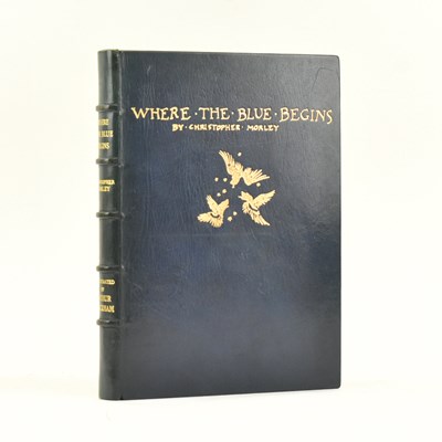 Lot 3 - ZAEHNSDORF BINDING. RACKHAM, ARTHUR ILLUS WHERE THE BLUE BEGINS