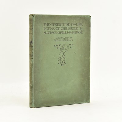 Lot 130 - RACKHAM, ARTHUR (ILLUS.) THE SPRINGTIDE OF LIFE IN DUST WRAPPER