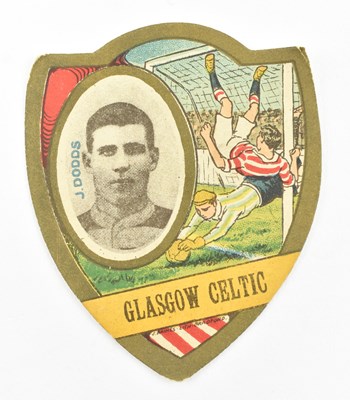 Lot 183 - BAINES GOLD MEDAL FOOTBALL CARDS. GLASGOW CELTIC SHIELD CARD
