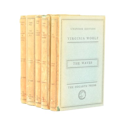 Lot 148 - WOOLF, VIRGINIA. FIVE UNIFORM EDITION WORKS IN DWS, PUBL. HOGARTH PRESS