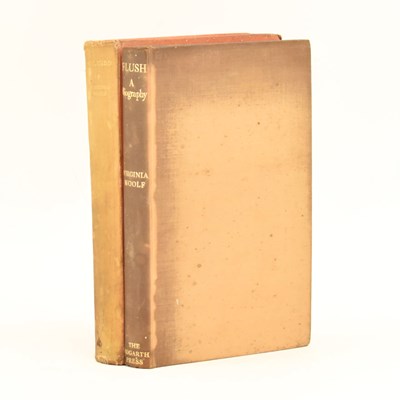 Lot 161 - WOOLF, VIRGINIA. FLUSH & ORLANDO, BOTH FIRST EDITIONS IN ORIG. CLOTH
