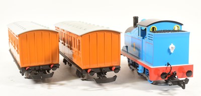 Lot 75 - MODEL RAILWAY – BACHMANN THOMAS THE TANK ENGINE G SCALE MODEL SET