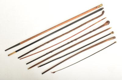 Lot 29 - COLLECTION OF 19TH & 20TH CENTURY WALKING STICKS