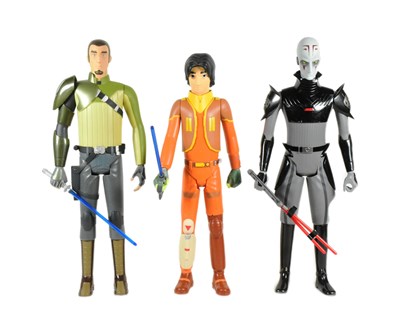 Lot 151 - STAR WARS - REBELS - JAKKS PACIFIC LARGE SCALE FIGURES