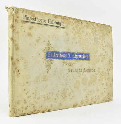 Lot 110 - ARISTEIDES RHOMAIDES. C1890 PINACOTHEQUE HELLENIQUE PHOTOGRAPHS OF ATHENS