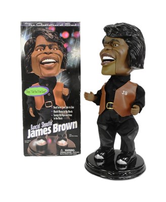 Lot 464 - JAMES BROWN - GEMMY 19" DANCIN' SINGIN' JAMES BROWN FIGURE