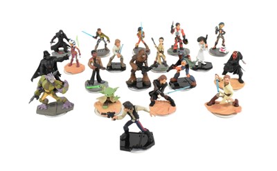 Lot 219 - STAR WARS - DISNEY INFINITY - COLLECTION OF GAMING FIGURES