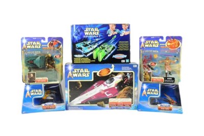 Lot 194 - STAR WARS - COLLECTION OF ASSORTED BOXED PLAYSETS