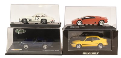 Lot 287 - DIECAST - COLLECTION OF 1/43 SCALE DIECAST MODEL CARS