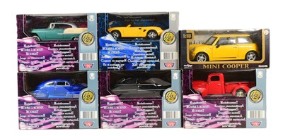 Lot 147 - DIECAST - COLLECTION OF 1/24 AND 1/18 SCALE DIECAST MODEL CARS