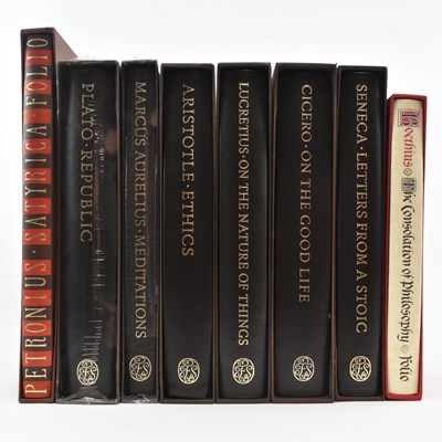 Lot 157 - FOLIO SOCIETY. CLASSICAL PHILOSOPHY & WRITING. COLLECTION OF EIGHT WORKS