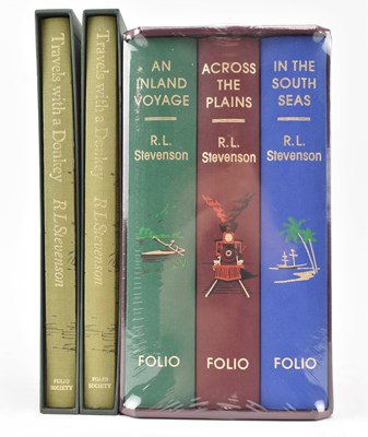 Lot 118 - FOLIO SOCIETY. STEVENSON, ROBERT LOUIS - FIVE VOLUMES IN SLIPCASES