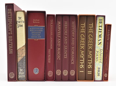 Lot 209 - FOLIO SOCIETY. COLLECTION OF WORKS ON ENGLISH & ENGLISH LANGUAGE