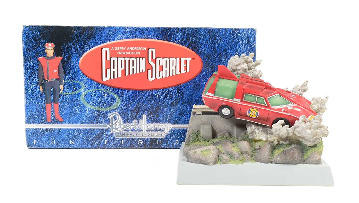 Lot 591 - CAPTAIN SCARLET – GERRY ANDERSON – ROBERT HARROP FIGURINE / STATUE