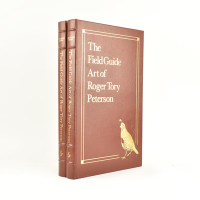 Lot 177 - ORNITHOLOGY. TWO VOLUME THE FIELD GUIDE ART OF ROGER TORY PETERSON