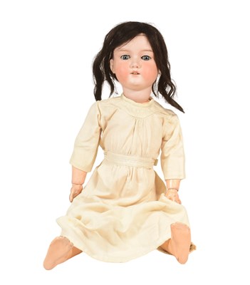 Lot 218 - DOLLS - VINTAGE GERMAN ARMAND MARSEILLE BISQUE HEADED DOLLS