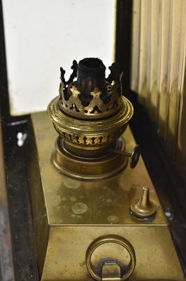 Lot 41 - THOMAS GRIEVE & SONS 19TH CENTURY BRASS SHIP'S LANTERN LIGHT