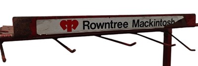 Lot 17 - ROWNTREES - MID CENTURY SHOP DISPLAY STAND