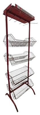 Lot 17 - ROWNTREES - MID CENTURY SHOP DISPLAY STAND