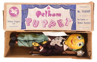 Lot 363 - PELHAM PUPPETS - VINTAGE HAND PAINTED WOODEN PELHAM PUPPET