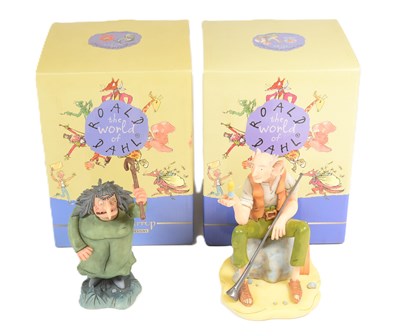 Lot 53 - THE WORLD OF ROALD DAHL – ROBERT HARROP – STATUES / FIGURINES