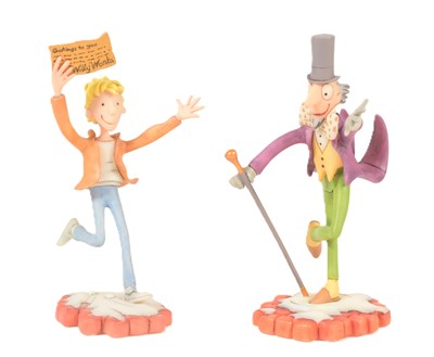 Lot 17 - THE WORLD OF ROALD DAHL – ROBERT HARROP – STATUES / FIGURINES