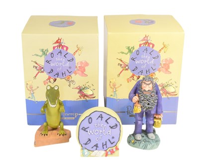 Lot 103 - THE WORLD OF ROALD DAHL – ROBERT HARROP – STATUES / FIGURINES