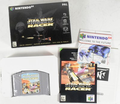 Lot 585 - STAR WARS - NINTENDO 64 - COLLECTION OF VIDEO GAMES
