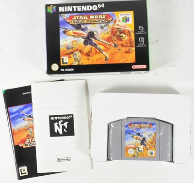 Lot 585 - STAR WARS - NINTENDO 64 - COLLECTION OF VIDEO GAMES