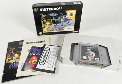 Lot 585 - STAR WARS - NINTENDO 64 - COLLECTION OF VIDEO GAMES
