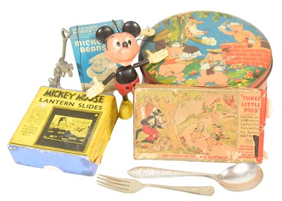 Lot 172 - WALT DISNEY - COLLECTION OF VINTAGE WALT DISNEY TOYS & MEMORABILIA
