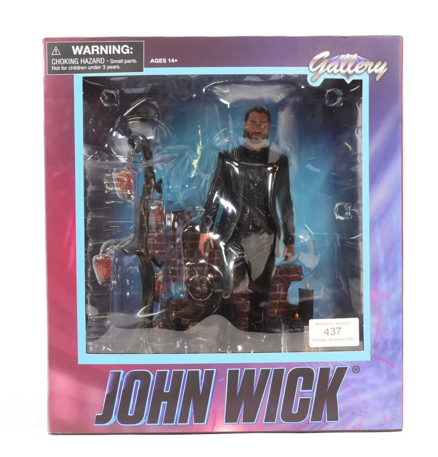 Lot 437 - JOHN WICK - DIAMOND SELECT 10 INCH PVC ACTION FIGURE