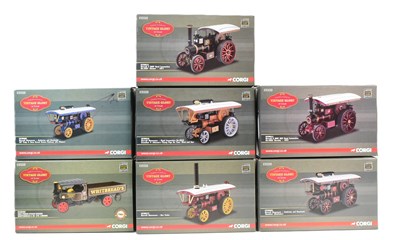 Lot 27 - DIECAST - COLLECTION OF CORGI VINTAGE GLORY OF STEAM MODELS