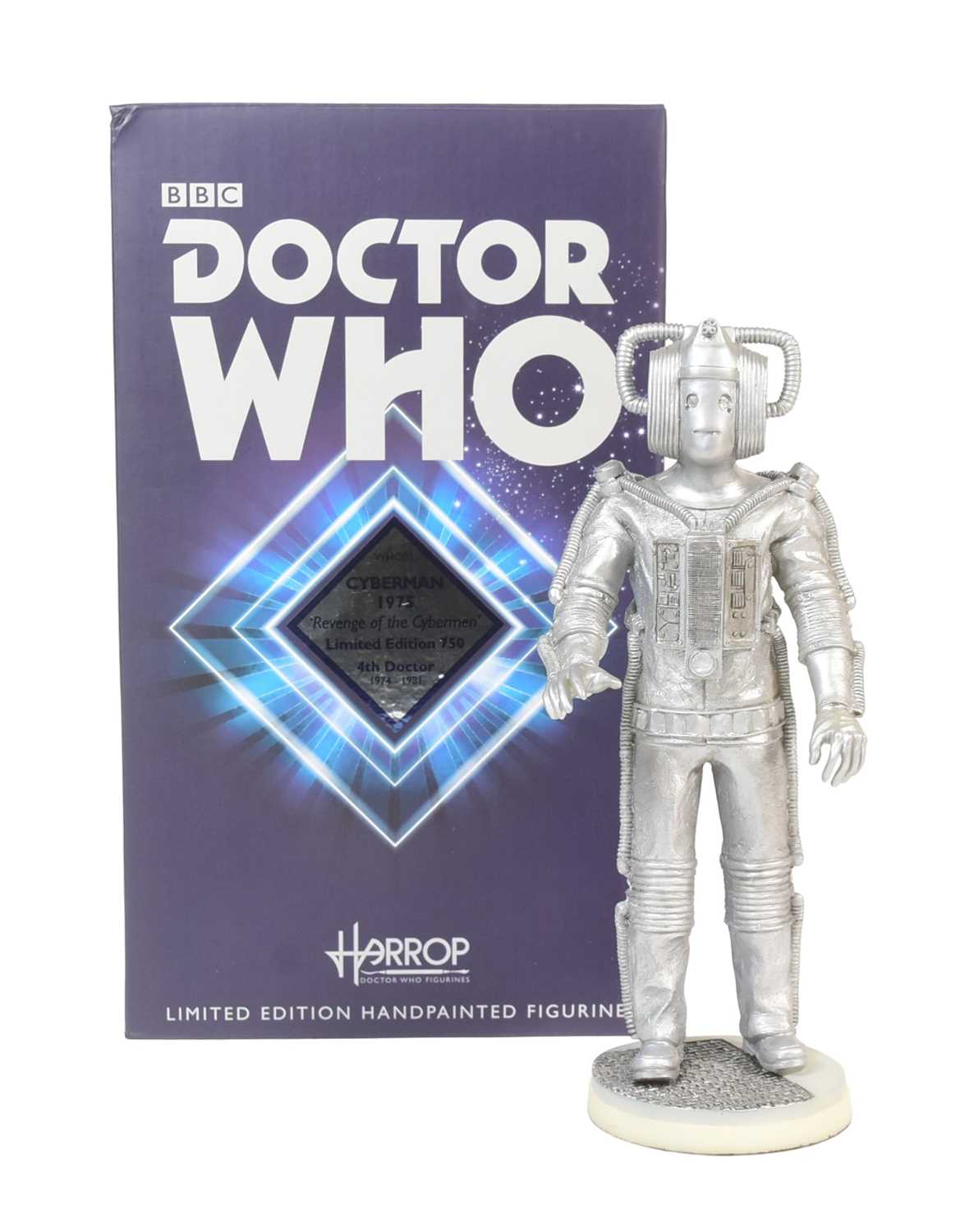 Lot 474 - DOCTOR WHO - ROBERT HARROP - LTD ED HAND PAINTED FIGURINE