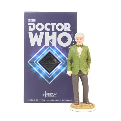 Lot 527 - DOCTOR WHO - ROBERT HARROP - LTD ED HAND PAINTED FIGURINE
