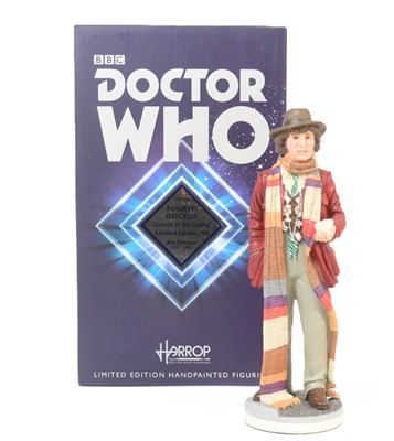 Lot 616 - DOCTOR WHO - ROBERT HARROP - LTD ED HAND PAINTED FIGURINE