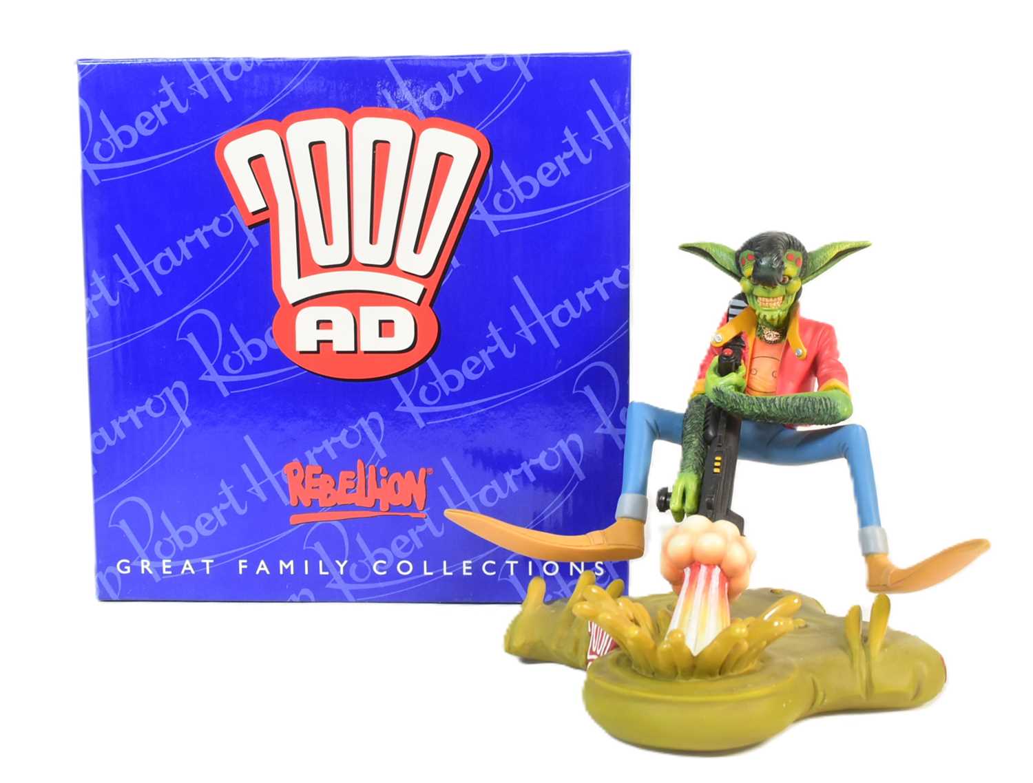 Lot 587 - ROBERT HARROP - 2000AD - DR REBELLION
