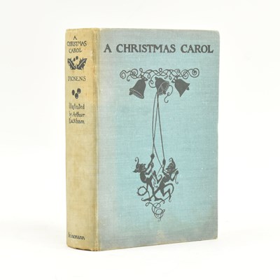 Lot 216 - RACKHAM, ARTHUR. 1933 A CHRISTMAS CAROL CHARLES DICKENS CHEAP EDITION