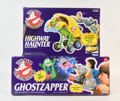 Lot 422 - The Real Ghostbusters - Kenner - x2 original...