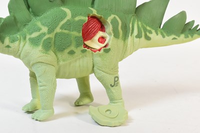Lot 428 - JURASSIC PARK - VINTAGE KENNER STEGOSAURUS PLAYSET