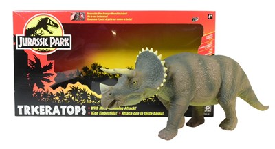 Lot 479 - JURASSIC PARK - VINTAGE KENNER TRICERATOPS DINOSAUR
