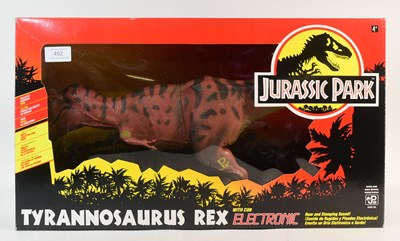 Lot 492 - JURASSIC PARK - VINTAGE KENNER TYRANNOSAURUS REX DINOSAUR
