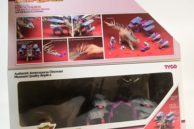 Lot 589 - DINO RIDERS - VINTAGE TYCO DINO RIDERS KENTROSAURUS PLAYSET