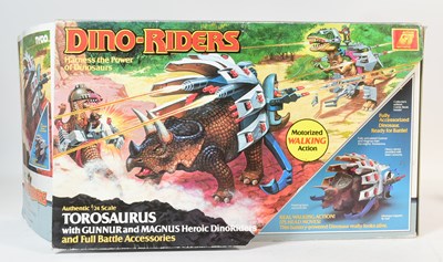 Lot 535 - DINO RIDERS - VINTAGE TYCO DINO RIDERS TOROSAURUS DINOSAUR