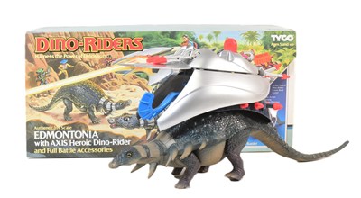 Lot 545 - DINO RIDERS - VINTAGE TYCO EDMONTONIA DINOSAUR PLAYSET