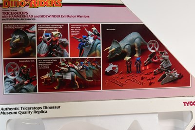 Lot 560 - DINO RIDERS - VINTAGE TYCO DINO RIDERS TRICERATOPS DINOSAUR